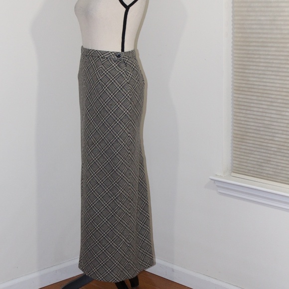 Gap, Maxi wool blend lined skirt with a back slit - Picture 2 of 11